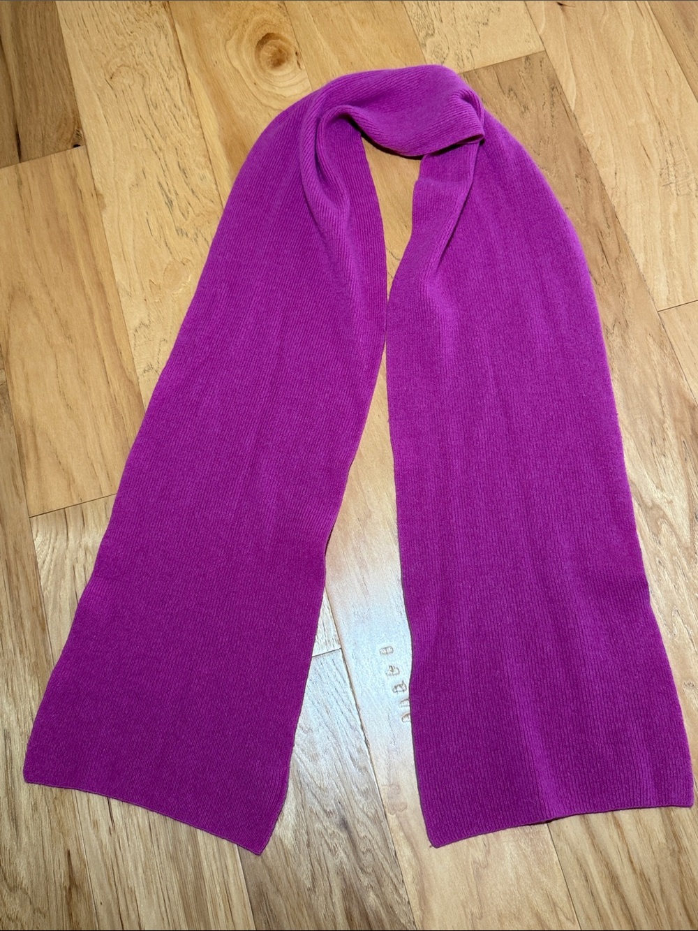 100% Cashmere Knit Scarf Portolano